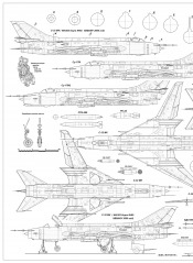 Вкладка к «Авиации и Время»– чертежи самолета Су-17 №6 12/2014