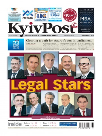 Kyiv Post №36 09/2012