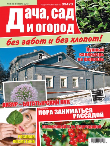 Дача, сад и огород без забот и без хлопот №2 02/2013