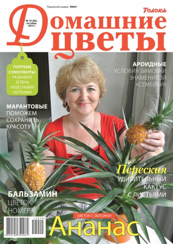 Домашні квіти №10 10/2014