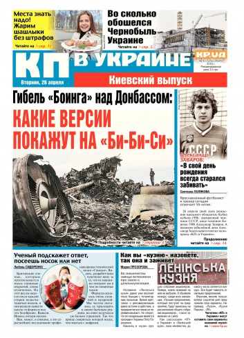 Комсомольская правда №91 04/2016