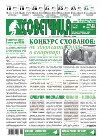 Консультант. Українською мовою №28 07/2016